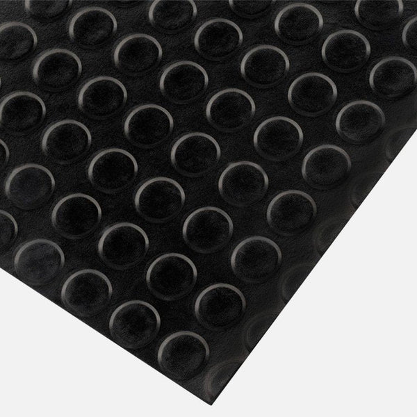 PennyDot Rubber Matting:Heavy - Duty Surface ProtectionThicknesses 3mm or 4,5mmBespoke Linear Metre Cut - Slips Away - PD3122C - 