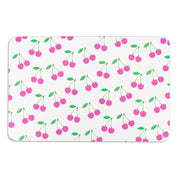 Pink Cherries Bathmat - Cherry Blossom Bath Mat - Cute Bath Mat - Cherries Gift Bathroom Decor - Cherry Lover Gift - Stone Non Slip Bath Mat - Slips Away - 1344556347 -