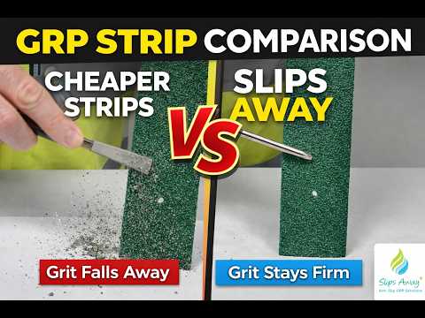 BUNDLE VALUE PACK Non Slip Decking Strips GRP Heavy Duty Pro Grade 50mm - GREY