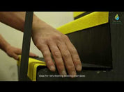 GRP Anti-Slip Stair Tread Covers | Heavy Duty Step Safety Solutions | Yellow