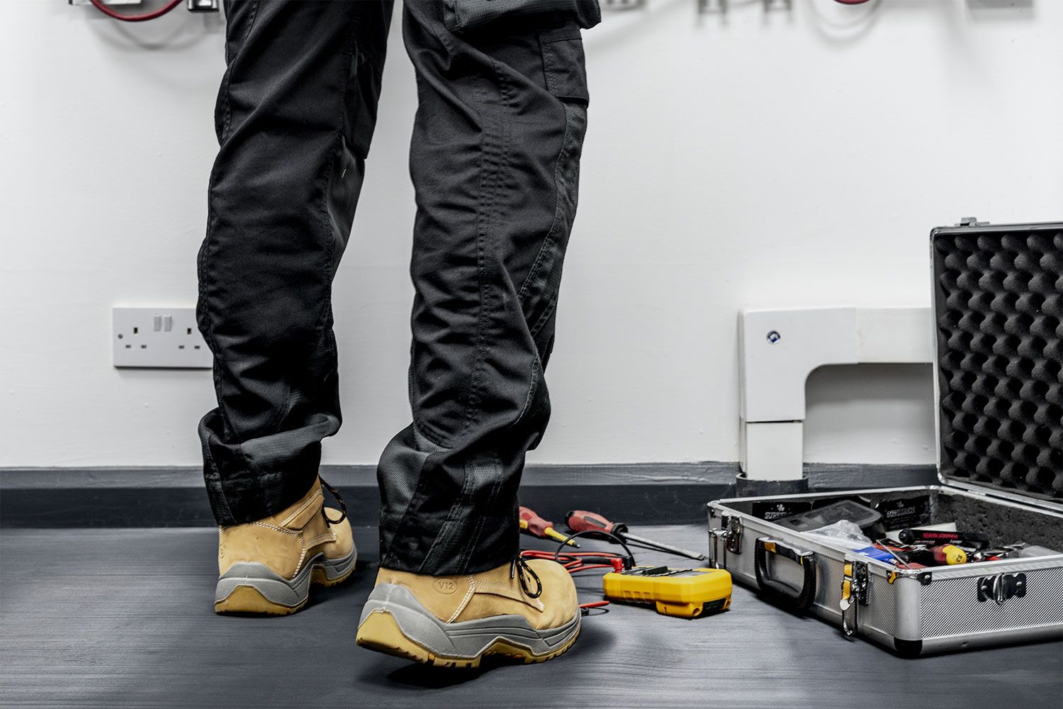 Rubber Rib Mat Electrical