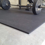 Rubber Gym Mats Twin Pack - Extra Heavy Duty, Non-Slip Commercial Grade Flooring - 48 Sq. Ft - 12mm Thick