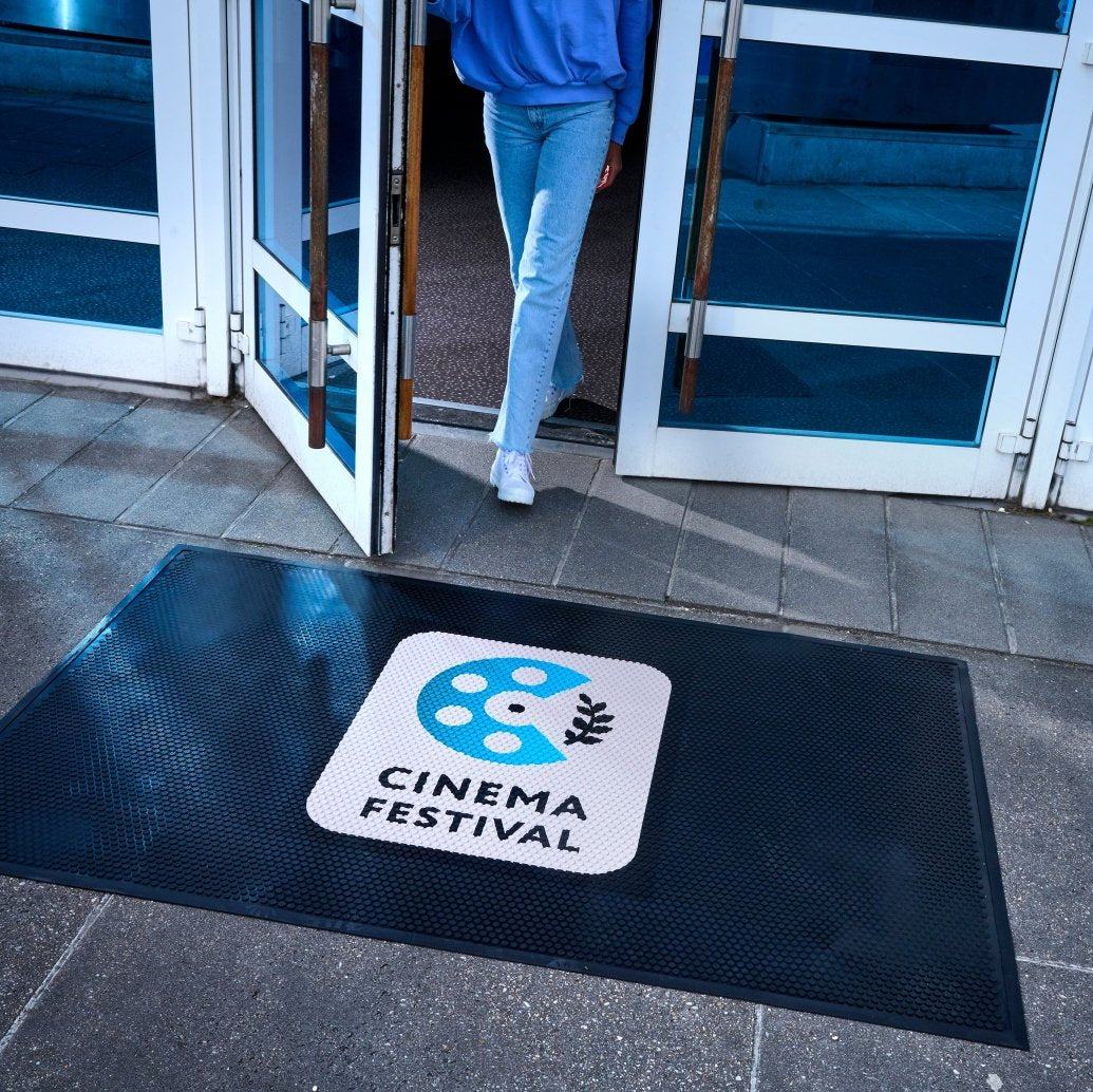 Rubber Logo SuperScrape™ Impressions Floor Mat - Slips Away -  - 