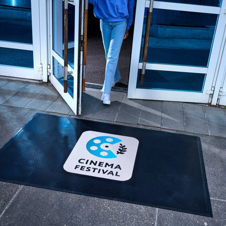 Rubber Logo SuperScrape™ Impressions Floor Mat - Slips Away -  - 