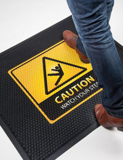 Rubber Logo SuperScrape™ Impressions Floor Mat - Slips Away -  - 
