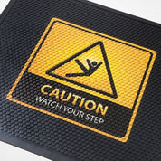 Rubber Logo SuperScrape™ Impressions Floor Mat - Slips Away -  - 