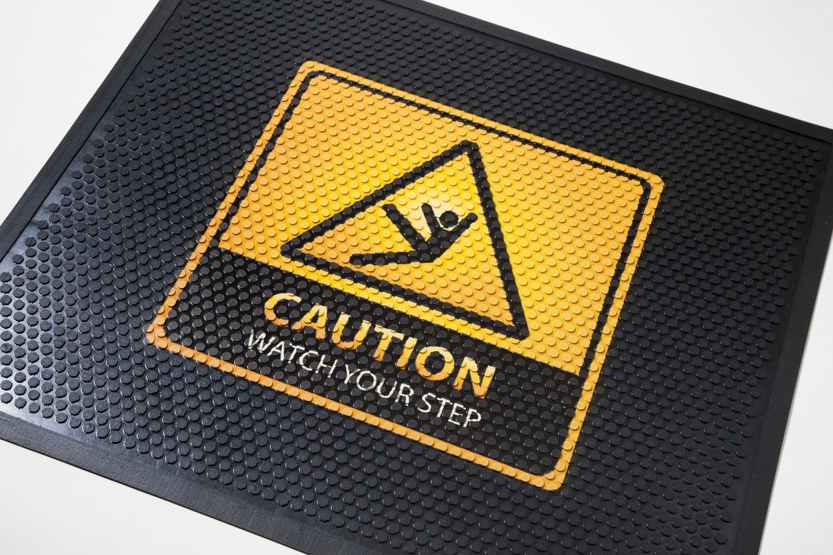 Rubber Logo SuperScrape™ Impressions Floor Mat - Slips Away -  - 