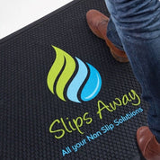 Rubber Logo SuperScrape™ Impressions Floor Mat - Slips Away -  - 