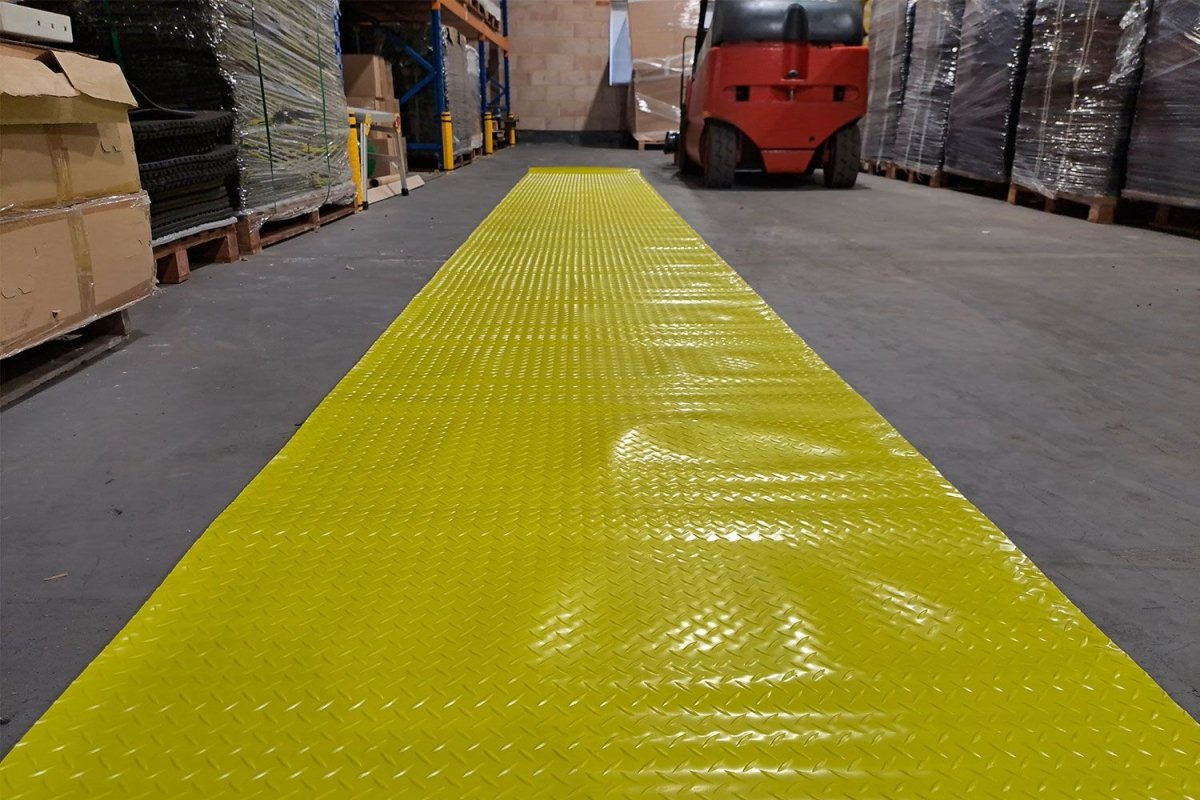 Sitemat - Yellow 100cm x 10m Roll - Slips Away - CR2100 - 1YL - 