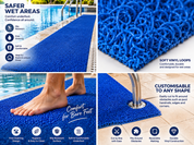 Soft Vinyl Spaghetti Matting – Comfort & Safety for Swimming Pools, Marinas & Boats - Slips Away -  -