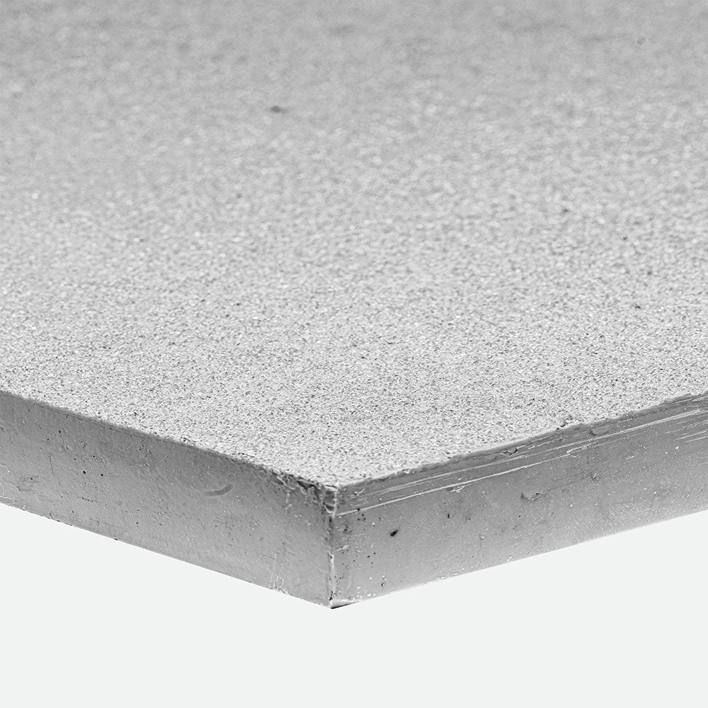 Close-up of a GRP solid top grating slab with a textured surface