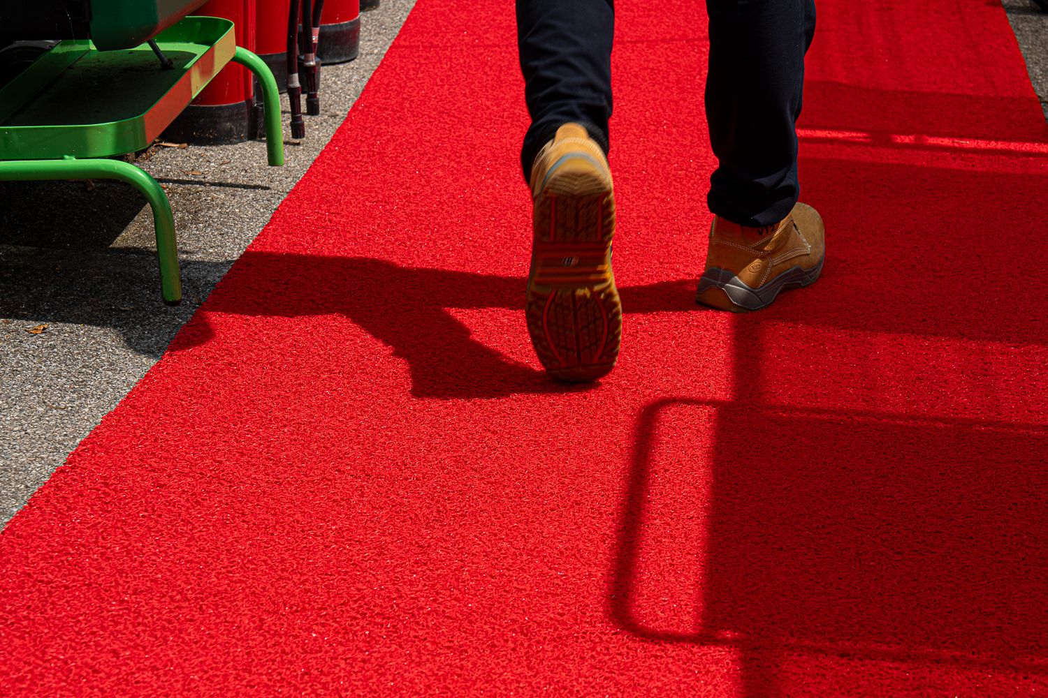 Spaghetti Site Mat PVC