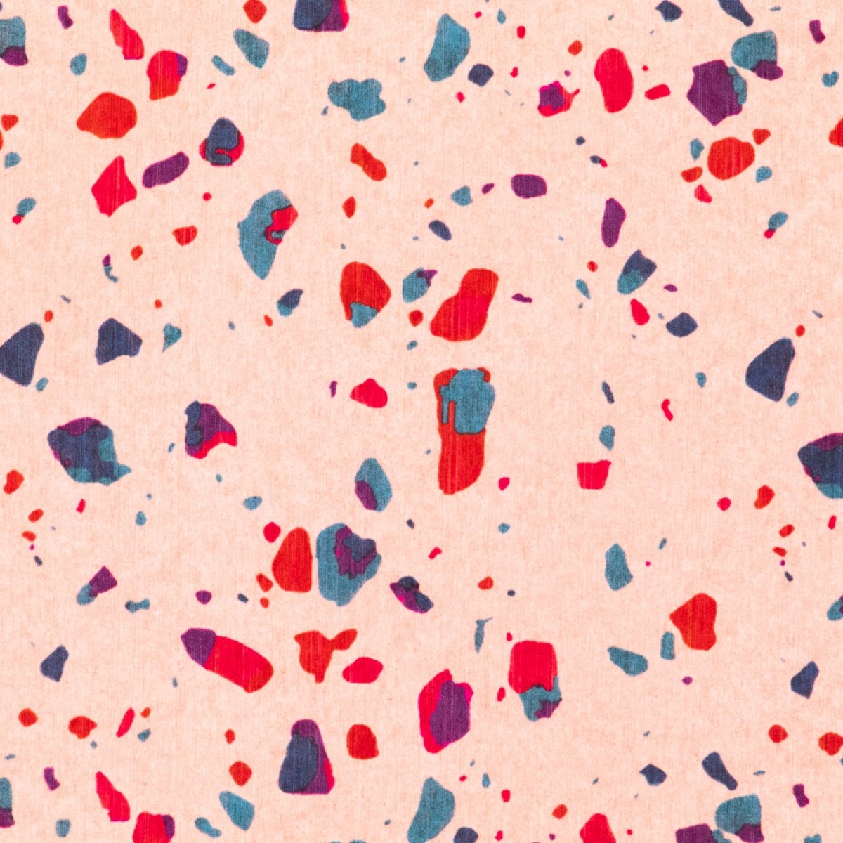 Terrazzo Bathmat - Geometric Bathmat - Neutral Color Bathroom Decor - Abstract Mat - Modern Bathroom Decor - Pink Stone Non Slip Bath Mat - Slips Away - 1344506585 -