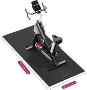 Treadmill Exercise Bike Mat: Heavy-duty, non-slip, waterproof floor protector for noise reduction
