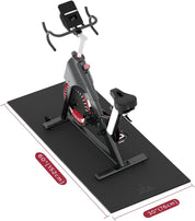 Treadmill Exercise Bike Mat: Heavy-duty, non-slip, waterproof floor protector for noise reduction