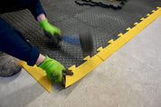 Tuff-Tile HD Textured Interlocking Tile - Slips Away - TT2020BL -