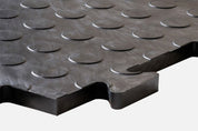 Tuff - Tile PennyDot Interlocking Tile - Slips Away - TTP2020BL - 