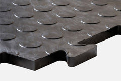Tuff - Tile PennyDot Interlocking Tile - Slips Away - TTP2020BL - 