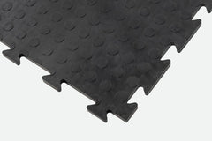 Tuff - Tile PennyDot Interlocking Tile - Slips Away - TTP2020BL - 