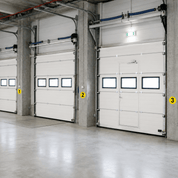 Warehouse Adhesive Number Floor Identification Markers - 190mm - Slips Away - Anti slip tape - H7503 - 1 - 