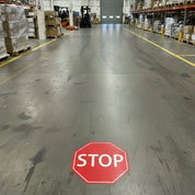 Warehouse Floor Graphic Marker Safety Signs -High Visibility - Strong Self Adhesive - Slips Away - Anti slip tape - EWM01 - Forklift Truck Area -