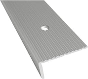 Anodised Aluminium Anti-Slip Stair Nosing - 40 x 20mm, 900mm (2.95ft) Length 