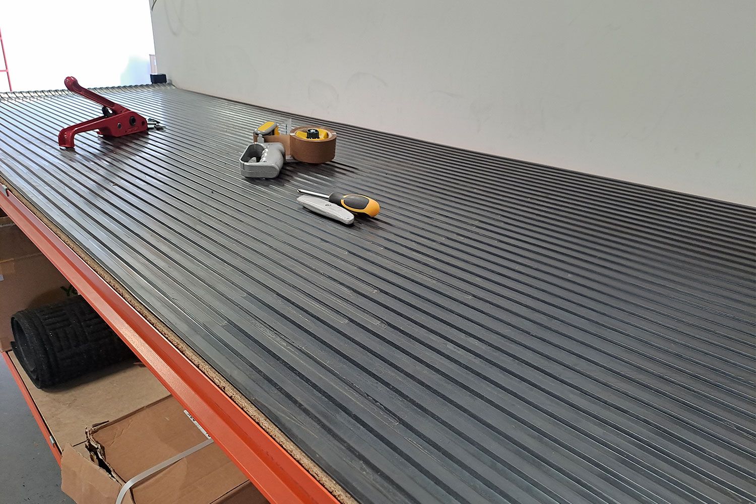 Wide Rib Rubber Anti-slip Matting | 3mm / 900mm / 2m (Custom Cut)