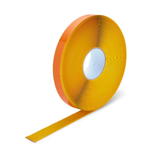 Yellow Aisle Marking Tape – Heavy - Duty Floor Line Marking for Warehouses & Industrial Safety - Slips Away - Anti slip tape - Ylw/permstripe - H6901Y 25mm - 