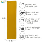 Yellow Anti-Slip Tape Roll – Pro Standard Grade Non-Slip Traction Tape for Indoor & Outdoor Use | 25mm–1000mm Wide - Slips Away - Anti slip tape - H3401Y 140x140 10xpck -