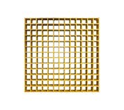 Yellow GRP Open Mesh Grating Panels – Anti - Slip & Corrosion - Resistant for Walkways & Platforms - Slips Away - GRP MESH GRATING - YLW GRP MESH 2000x1000x25 - 