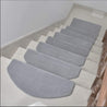 15-Pack Non-Slip Stair Treads: 24x65cm Grey Carpet Mats for Indoor Staircase, Step and Floor Protection - Slips Away - B07RWHQDCL -