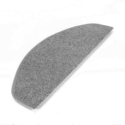 15-Pack Non-Slip Stair Treads: 24x65cm Grey Carpet Mats for Indoor Staircase, Step and Floor Protection - Slips Away - B07RWHQDCL -