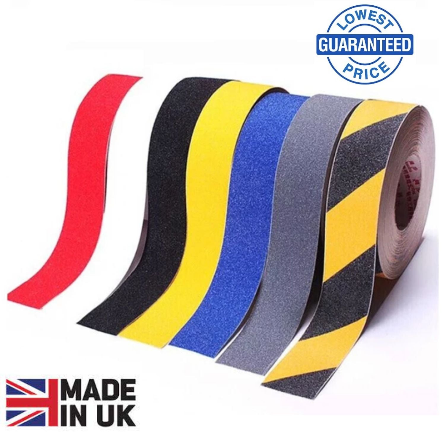 Non Slip Tape Roll Pro Standard Grade - Anti Slip Traction for Indoor/Outdoor Use