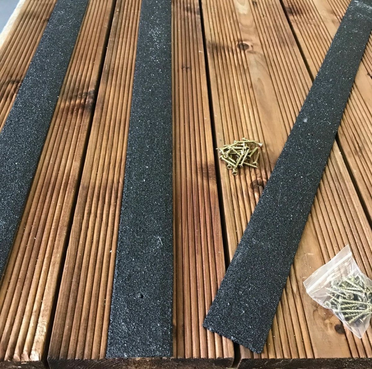 50mm Wide Non-Slip Anti-Skid Decking Strips - Safety and Style for Out ...