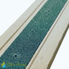 50mm Wide Non-Slip Anti-Skid Decking Strips - Safety and Style for Outdoor Space - GREEN - Slips Away - -