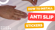 Anti Slip Bath & Shower Stickers – 16x Clear Strips