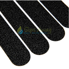Anti Slip Bath & Shower Stickers – 16x Black Strips - Slips Away - SA014 -
