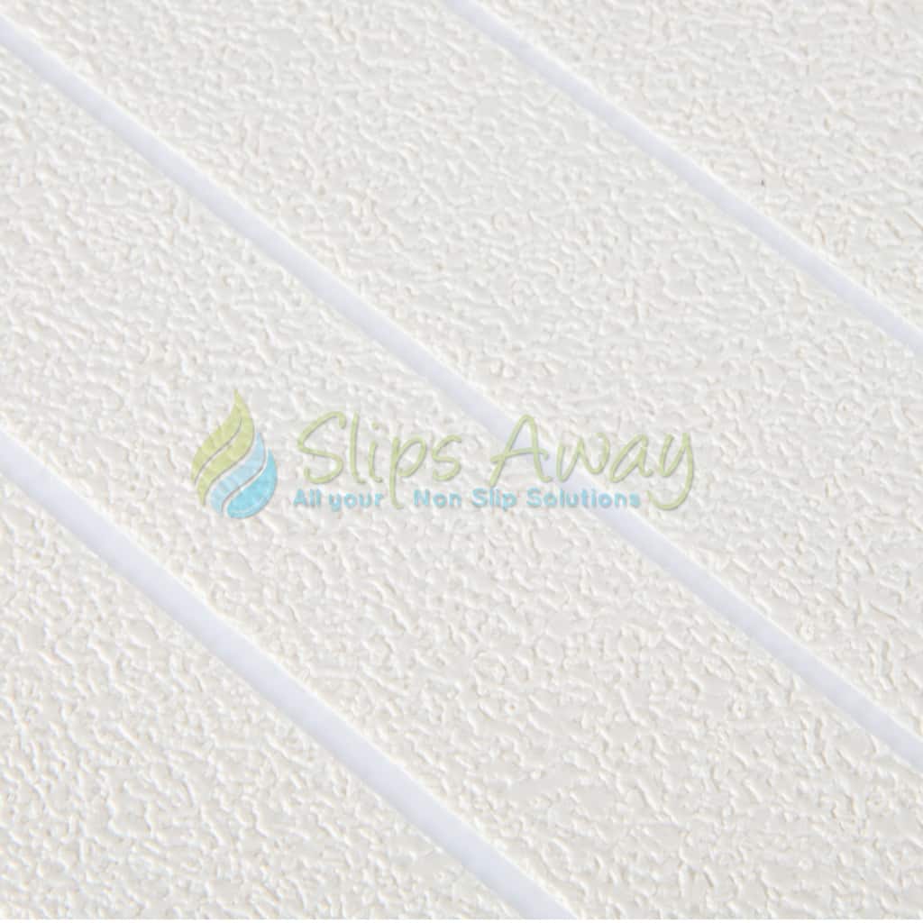 Anti Slip Bath & Shower Stickers – 16x White Strips - Slips Away - SA012 -