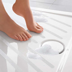 Anti Slip Bath & Shower Stickers – 8x Clear Strips - Slips Away - SA010 -