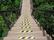 Anti Slip Hazard Marking Warning Pre Cut Tape 12" x 2 " 8 x Pack - Slips Away - SA043 -