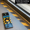 Anti Slip Hazard Marking Warning Pre Cut Tape 12" x 2 " 8 x Pack - Slips Away - SA043 -