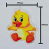 Anti Slip Kids Bath Stickers - Cute Duck ( 5x Pack ) - Slips Away - SA021 -