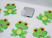 Anti Slip Kids Bath Stickers - Friendly Frog (5x Pack ) - Slips Away - SA022 -