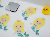 Anti Slip Kids Bath Stickers - Mermaid ( 5x Pack ) - Slips Away - SA020 -