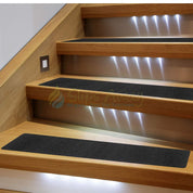 Anti Slip Tape for Steps in Black 10x Pre Cut Treads 24″x6″ - Slips Away - SA018 -