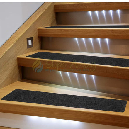 Anti Slip Tape in Black 15x Treads 24″x6″ - Slips Away - SA034 -