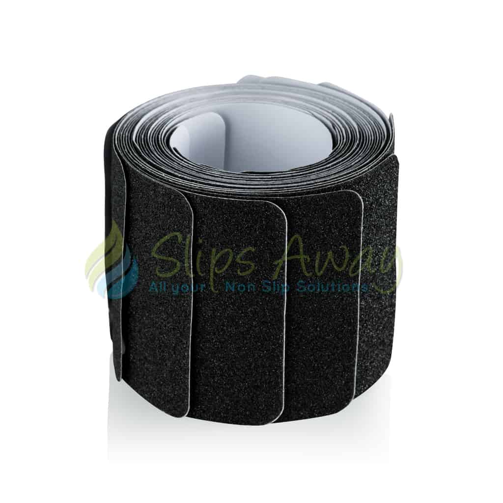 Anti Slip Tape in Black 15x Treads 24″x6″ - Slips Away - SA034 -