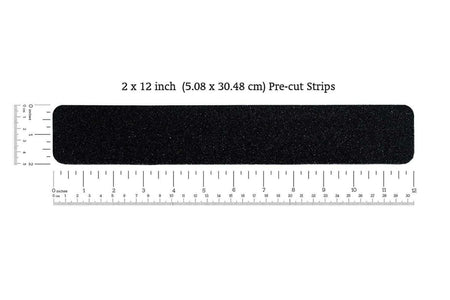 Anti Slip Tape Pre Cut Treads in Black 12