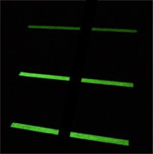 Anti Slip Tape Roll - Luminous Glow in the Dark - 1"x 5 meters - Slips Away - SA051. -