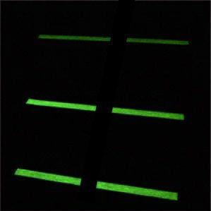 Anti Slip Tape Roll - Luminous Glow in the Dark - 2"x 5 meters - Slips Away - SA047. -